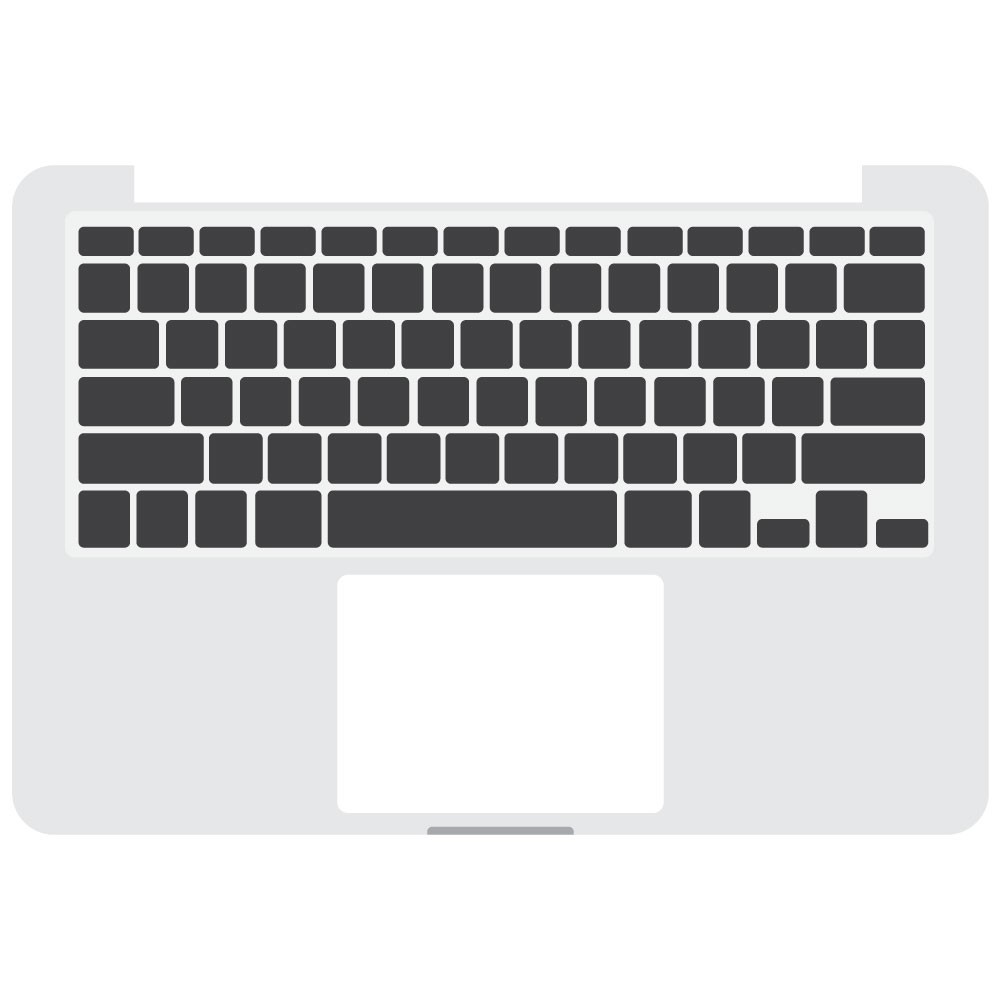 SmartGrade Pro™ - Topcase with keyboard for MacBook Retina 12 2017 - A1534 - Rose Gold (Backlight included) - Spanish - QWERTY