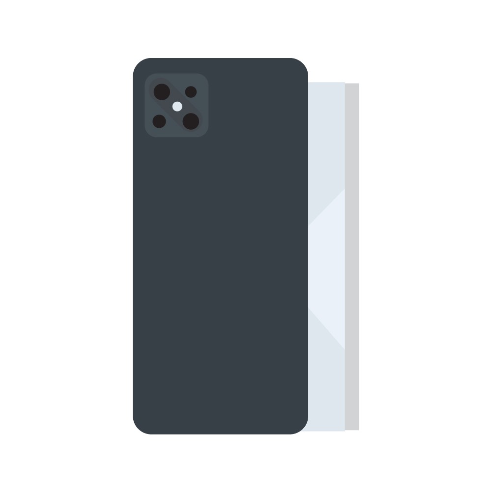 SmartGrade Pro™ - Back cover for Realme Narzo 30 5G - Silver
