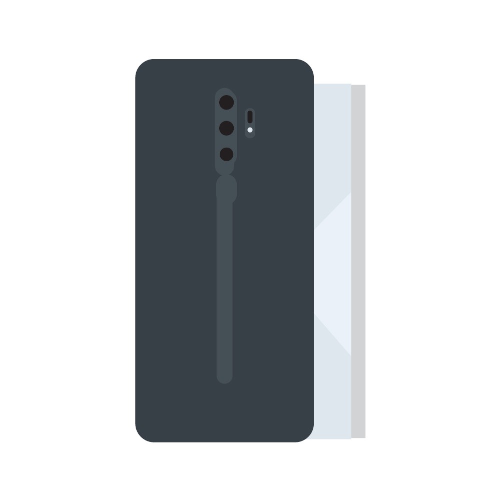 SmartGrade Pro™ - Cubierta trasera para OnePlus 7 - Gris