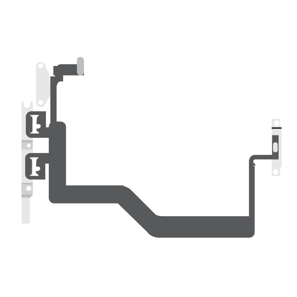 SmartGrade Pro™ - Volume flex cable for iPhone 11 Pro - (Original | Reclaimed)