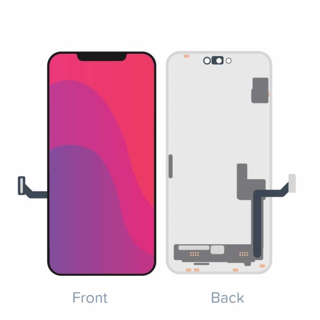 SmartGrade Pro™ - Soft OLED (60mHz) Écran pour iPhone 14 Pro Max - (Aftermarket) - Programmable IC